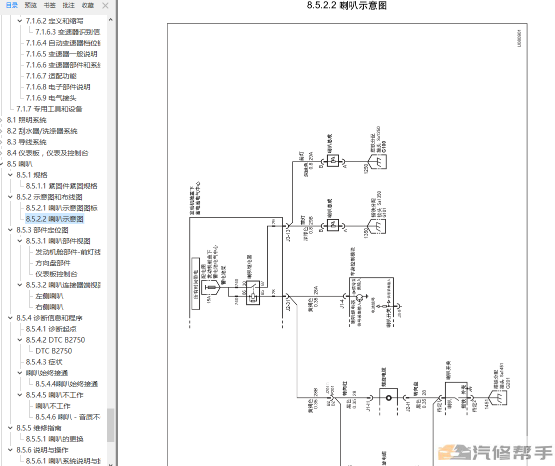 2005年款别克GL8陆尊原厂维修手册电路图线路图资料下载