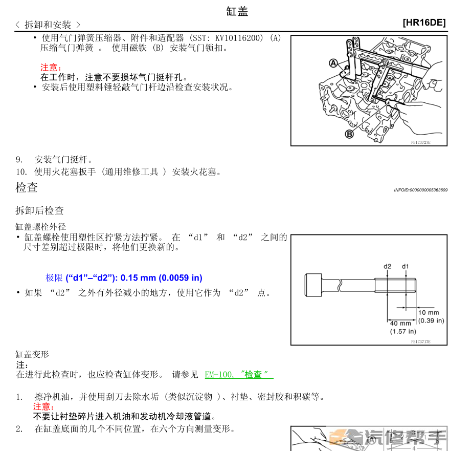 2010年款日产NV200维修手册电路图线路图资料下载