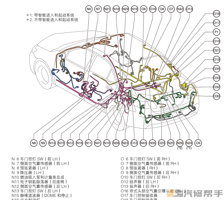 2006-2009年款丰田六代凯美瑞原厂维修手册电路图线路图资料下载