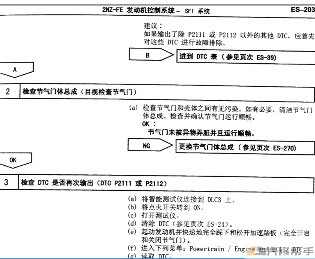 2008年款丰田威驰维修手册电路图线路图资料下载