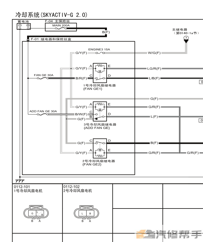2012-2014年款马自达CX5原厂维修手册电路图线路图资料下载