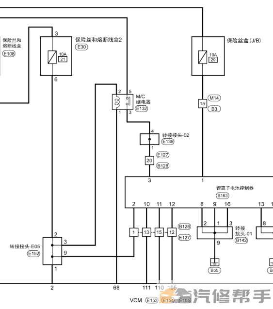 2020年款东风启辰D60EV原厂维修手册电路图线路图资料下载