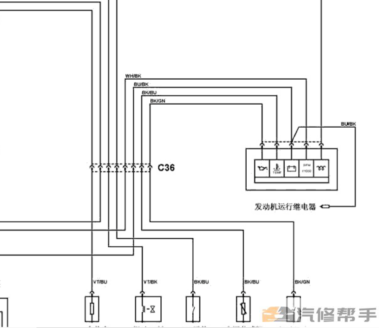 2005年款江铃福特全顺维修手册电路图线路图资料下载