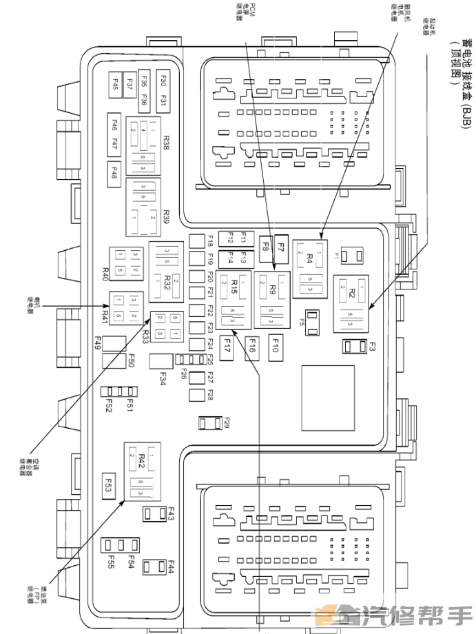 2016年款江铃福特撼路者原厂维修电路图线路图资料下载