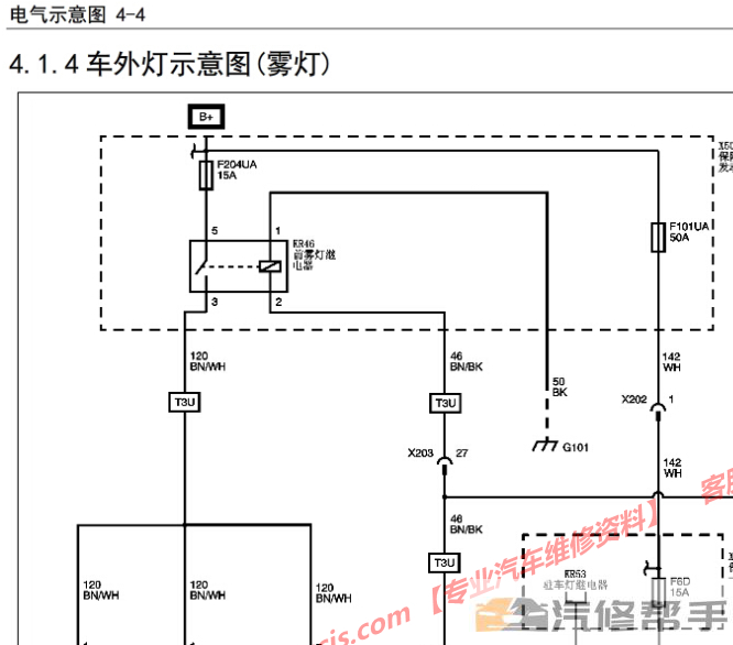 2015-2017年款五菱宏光V电路图线路图资料下载