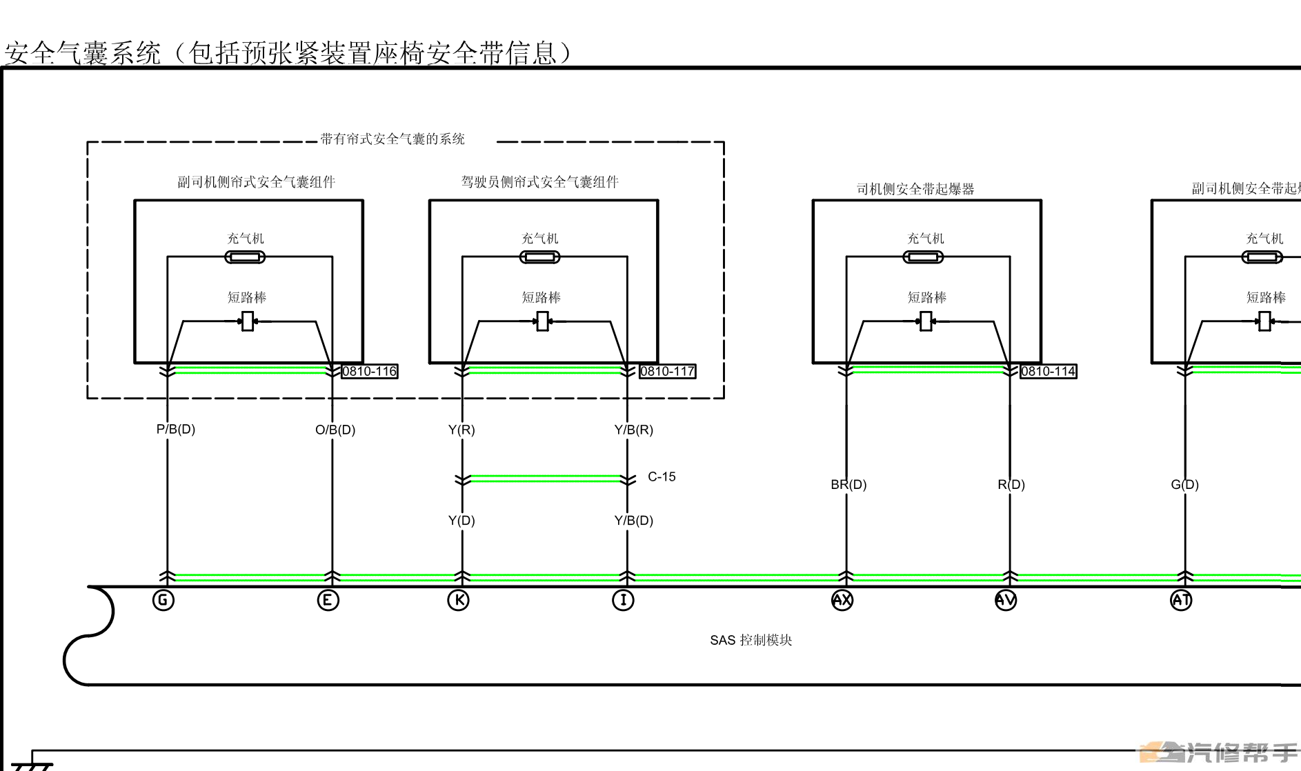 2006-2009年款一汽奔腾B70原厂维修手册电路图线路图资料下载