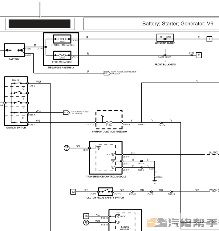 2005-2008年款捷豹S-TYPE(X200)原厂维修手册电路图线路图资料下载