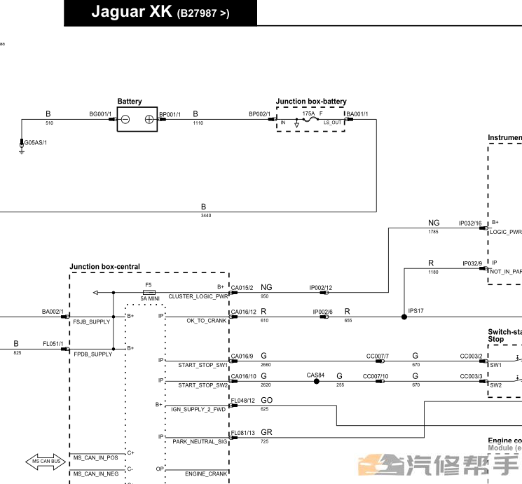 2007-2012年款捷豹XK（X150）原厂维修手册电路图线路图资料下载