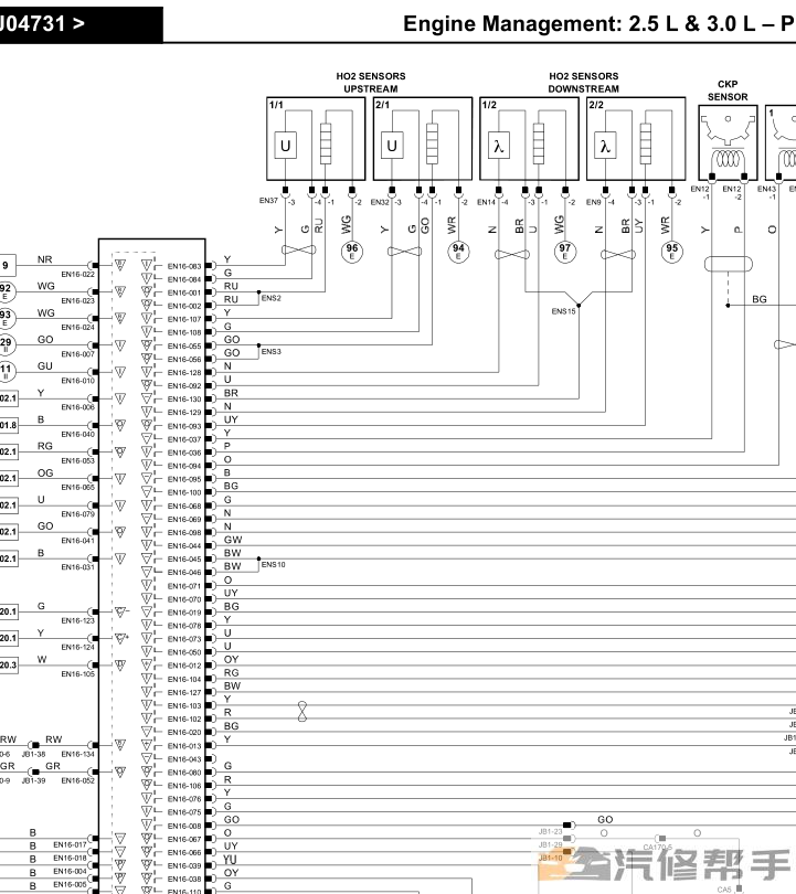 2008年款捷豹X-TYPE(X400)原厂电路图线路图资料下载