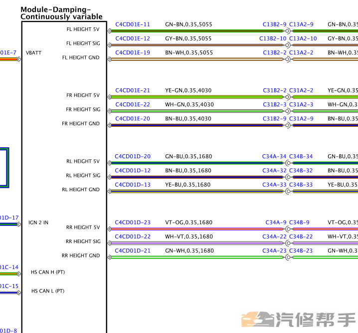 2015年款捷豹XE原厂维修手册电路图线路图资料下载