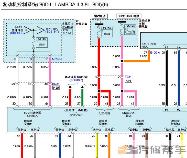 2017年款起亚K9原厂电路图线路图资料下载