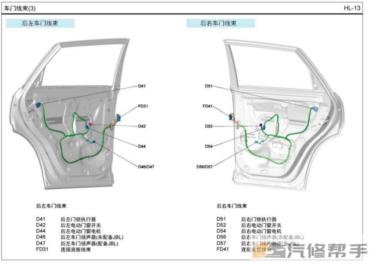 2017年款KX7 2.4L 原厂维修电路图线路图资料下载