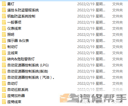 2012年款北京现代途胜 2.0 DOHC原厂电路图线路图资料下载