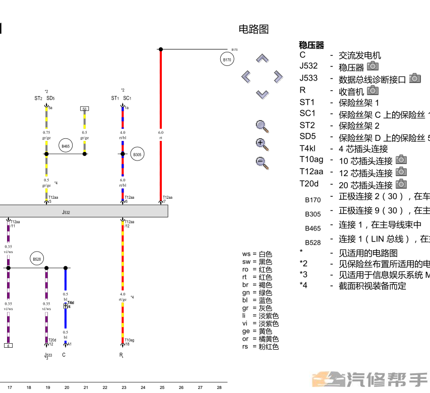 2015-2018年款奥迪a1维修手册电路图线路图接线图资料下载