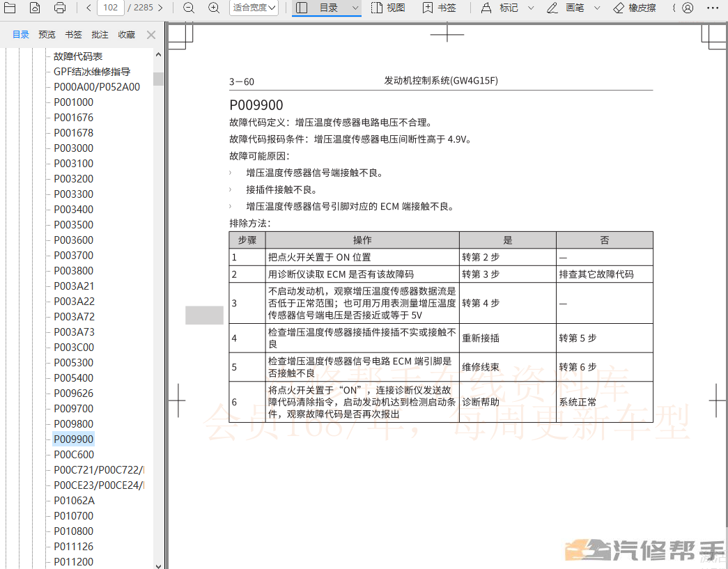 2021年哈弗M6 PLUS维修手册电路图线路图资料下载