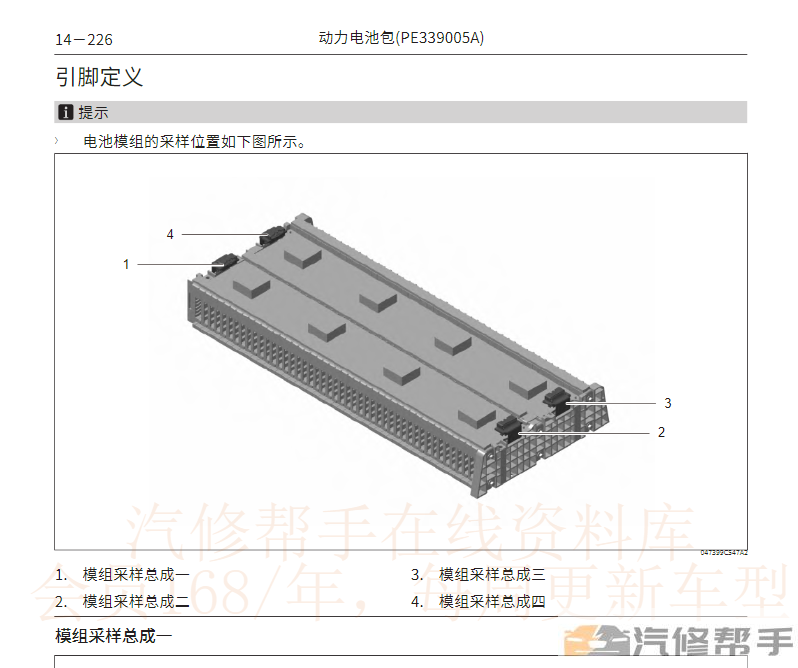 2022年魏派拿铁HEV混动维修手册电路图线路图资料下载