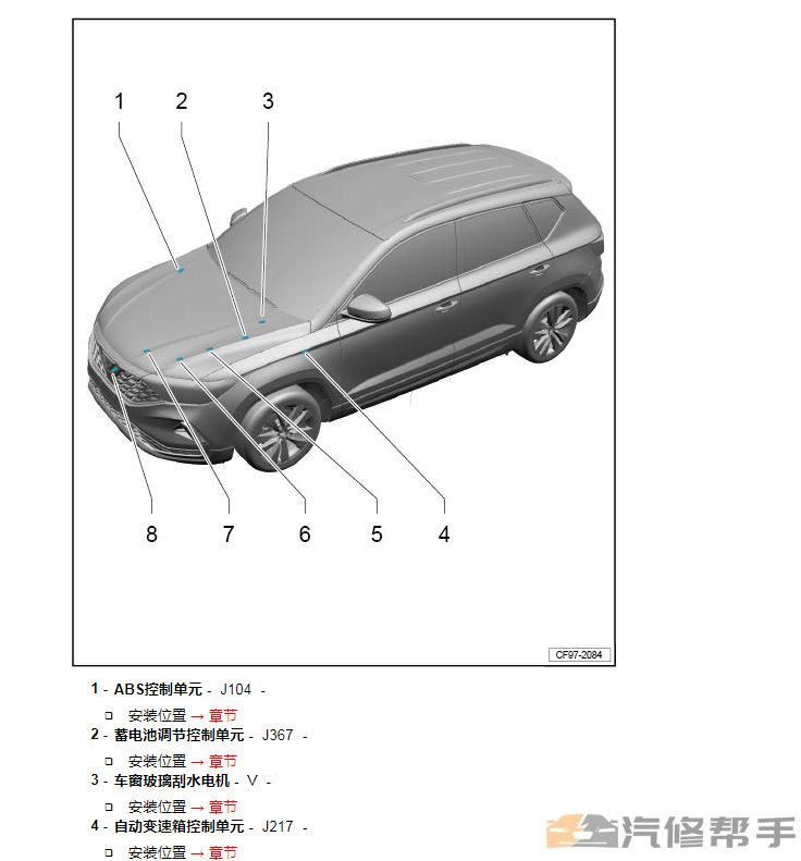 2019年款大众捷达VS5维修手册电路图线路图资料下载