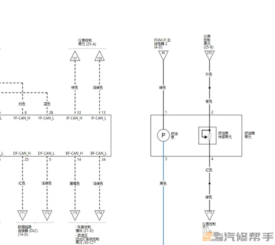 2023年广汽本田致在（汽油）维修手册电路图线路接线资料下载