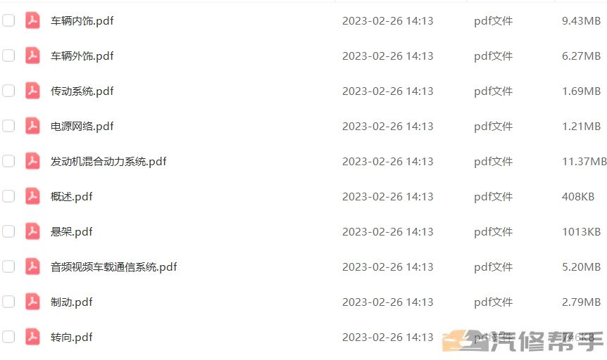 2021年款丰田RAV4荣放威兰达（插混）维修手册和电路图资料下载