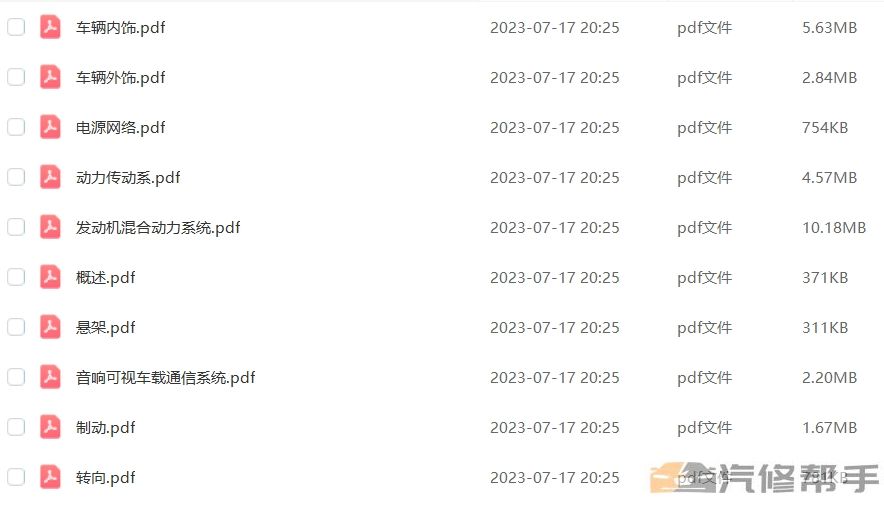 2018-2019年丰田汉兰达维修手册电路图资料下载
