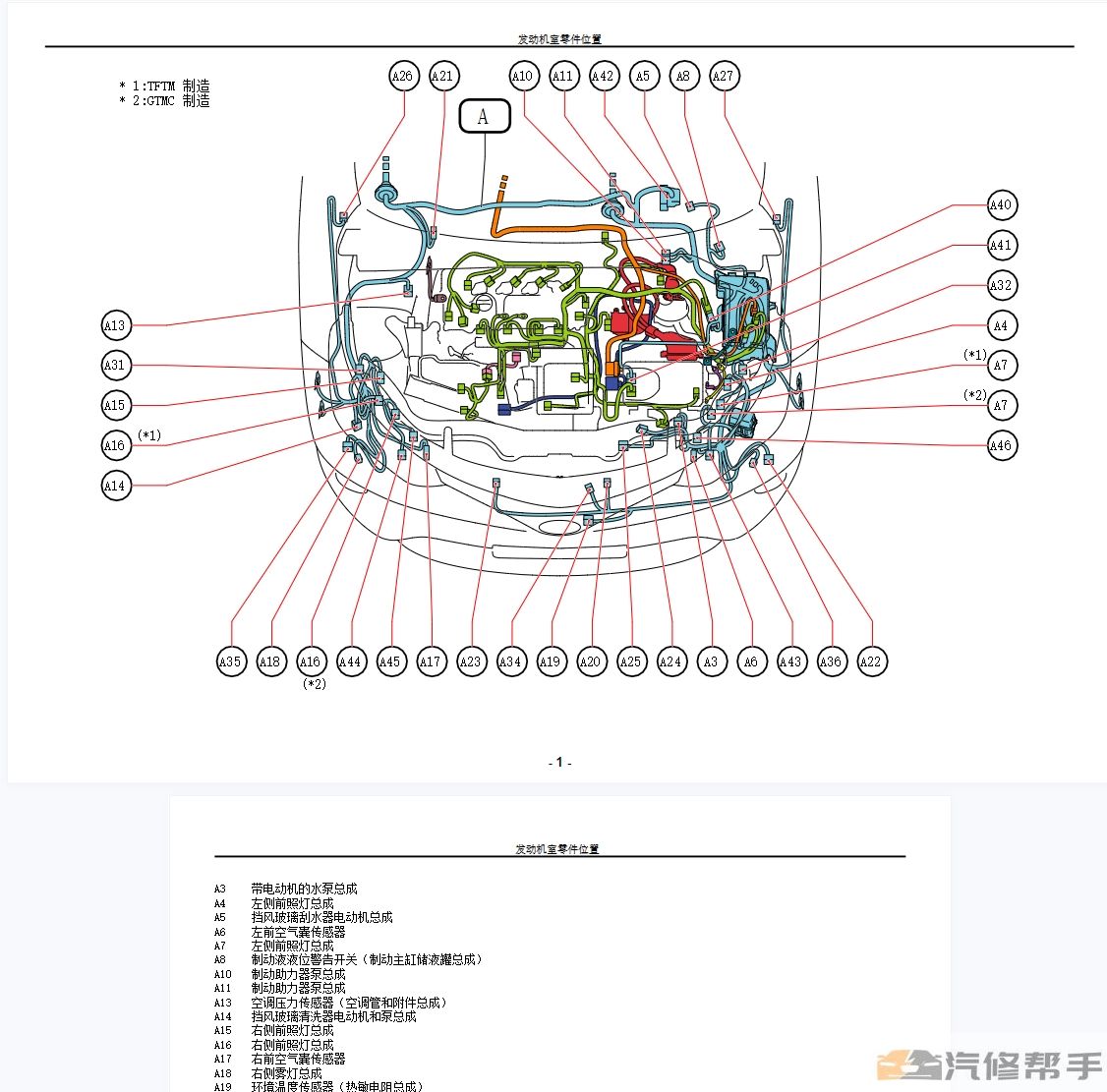 2015年丰田卡罗拉雷凌混动版维修手册和电路图资料下载