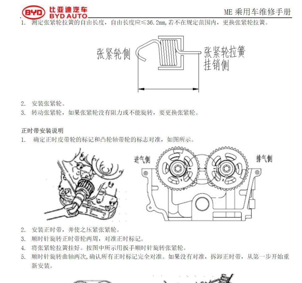 2016年款比亚迪元维修手册电路图资料下载