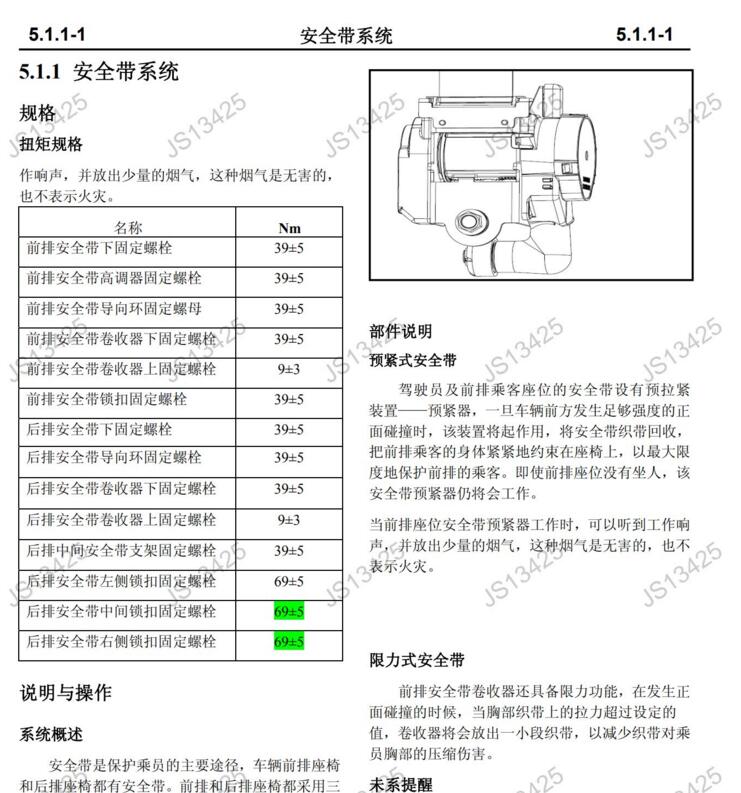 2016年款长安CS75 1.5T维修手册的电路图资料下载