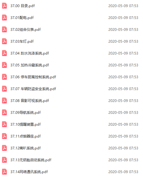 2016年款北汽威旺S50原厂维修电路图