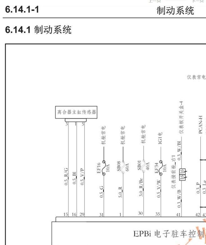 2017年款长安睿聘CC维修电路图资料下载